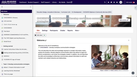 Thumbnail for Configuring a Quiz activity