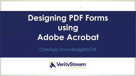 Thumbnail for EOA Designing PDF Forms in Adobe Acrobat