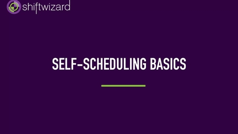 Thumbnail for ShiftWizard: Self-Scheduling for Managers