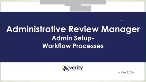 Thumbnail for MSOW Workflow Processes