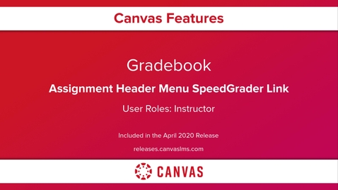Thumbnail for Assignment Headers - Instructor