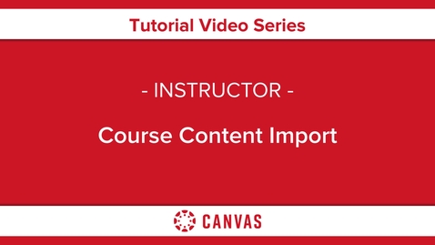 Thumbnail for entry Copy Course Content