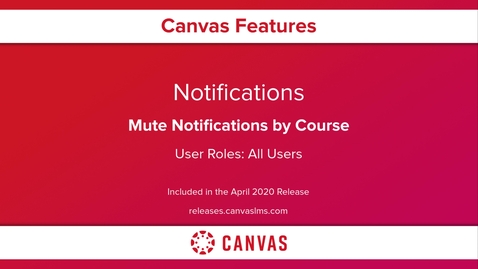 Thumbnail for entry Mute Notifications
