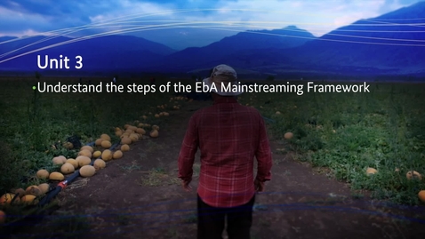 Thumbnail for Mainstreaming an EbA project