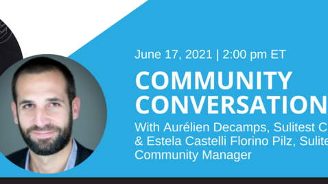 Thumbnail for entry Community Conversation | Sulitest | 17 June 2021