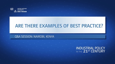 Thumbnail for Q&amp;A: Are there examples of best practice in Africa?