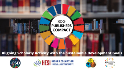 Thumbnail for entry SDG Publishers Compact: Aligning Scholarly Activity with the Sustainable Development Goals