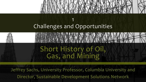 Thumbnail for Short History of Oil, Gas, and Mining