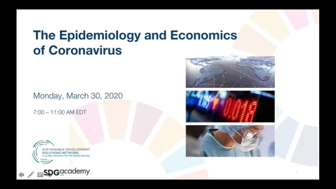 Thumbnail for entry The Epidemiology and Economics of Coronavirus