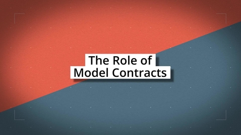 Thumbnail for entry The Role of Model Contracts