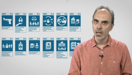 Introducing SDG 16: Peace, justice and strong institutions