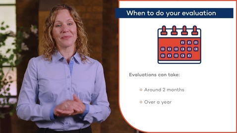 Thumbnail for Types and timings of evaluations