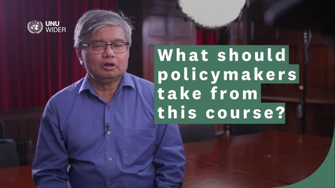 Thumbnail for What should policymakers make from this course?