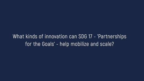 Thumbnail for Insurance and the Role of Innovation