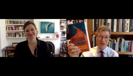 Conversation with Mariana Mazzucato, Mission Economy