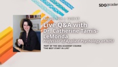 Go to Q&A | Dr. Catherine Tamis-Lemonda | August 2021 with duration: 1 hour, 2 minutes