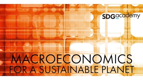 Thumbnail for Macroeconomics for a Sustainable Planet - Trailer