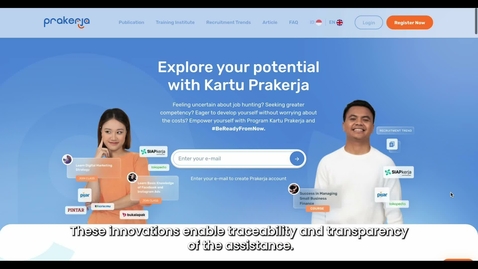 Thumbnail for entry Workforce development in Indonesia: Program Kartu Prakerja