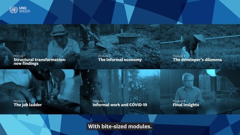 Thumbnail for Decent work and economic growth: Achieving SDG 8 - Trailer