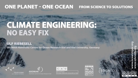 Thumbnail for Climate Engineering: No Easy Fix