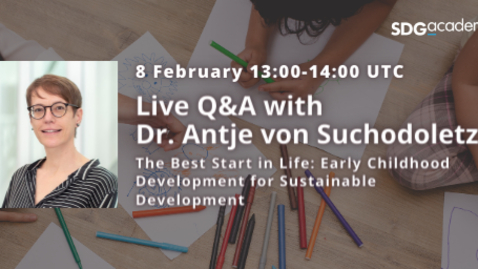 Thumbnail for entry Live Q&amp;A with Dr. Antje von Suchodoletz | February 8, 2023