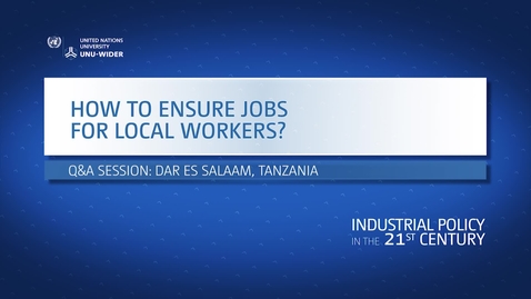 Thumbnail for Q&amp;A: How to ensure jobs for local workers?