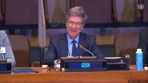Thumbnail for Jeffrey Sachs | Implementing the UNESCO OER Recommendation, Transforming Education Summit 
