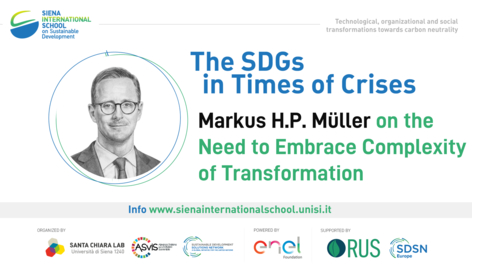 Thumbnail for  Markus H. P.  Müller on the Need to Embrace Complexity of Transformation