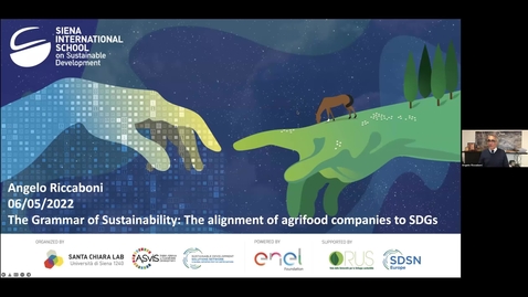 Thumbnail for entry The Grammar of Sustainability: The alignment of agrifood companies to the SDGs