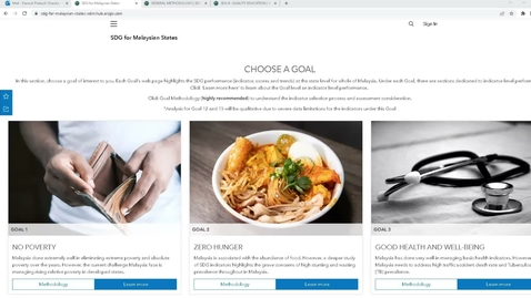 Thumbnail for entry SDGs for Malaysian States