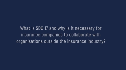 Thumbnail for Insurance and Transformative Partnerships