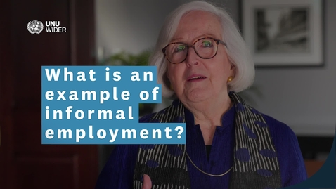 Thumbnail for What is an example of informal employment?
