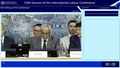 114th Session of the International Labour Conference: Plenary debates – Afternoon sitting (Recording)