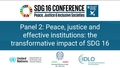 (Part 2) SDG 16 Conference 2026