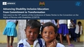 Advancing Disability-Inclusive Education: From Commitment to Transformation (COSP19 Side Event)