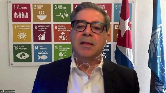 Francisco Pichon (Resident Coordinator) on Cuba's Grid Collapse and Launch of the Action Plan - Press Conference