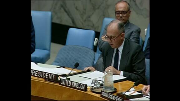 3260th Meeting of Security Council: Croatia