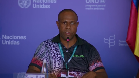Press Conference: Forest crime, corruption, and human rights violations – United Nations Biodiversity Conference 2024