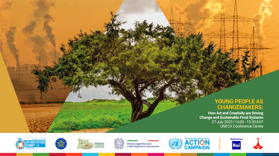 YOUNG PEOPLE AS CHANGEMAKERS: How Art and Creativity are Driving Change and Sustainable Food Systems (Addis Ababa, Ethiopia)