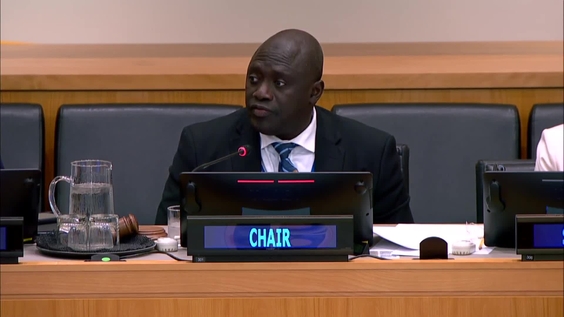 Second Committee, 1st plenary meeting - General Assembly, 80th session