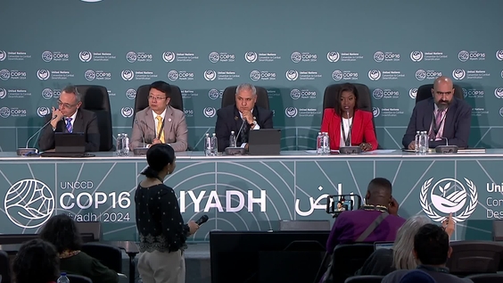 World Soil Day Press Conference FAO and IFAD - UNCCD COP16