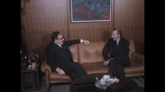 Visits of Henry Kissinger and Olof Palme to United Nations