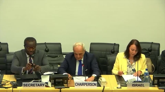 Consideration of Israel (Cont'd) - 2789th Meeting, 100th Session Committee on Elimination of Racial Discrimination