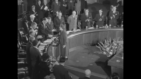 Presentation of Nansen Medal