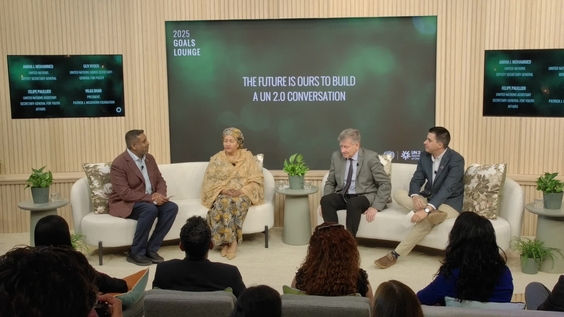 The Future is Ours to Build – A UN 2.0 Conversation at UNGA80 | Goals Lounge