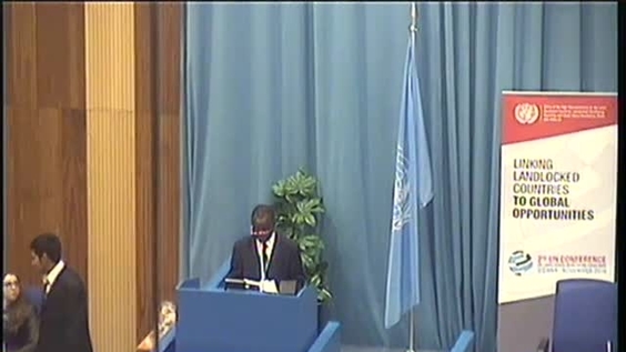 Koyma Marcel (Central African Republic), 5th plenary meeting