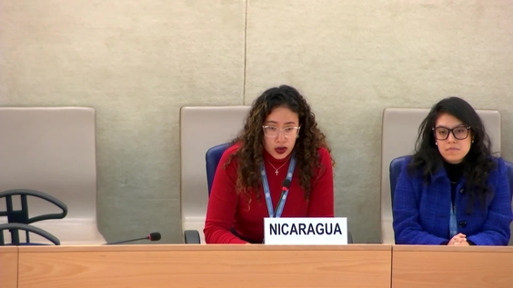 Nicaragua UPR Adoption - 47th Session of Universal Periodic Review