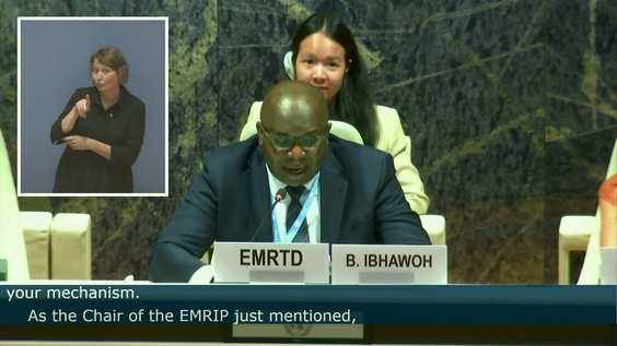3rd Meeting, 16th Session Expert Mechanism on the Rights of Indigenous ...