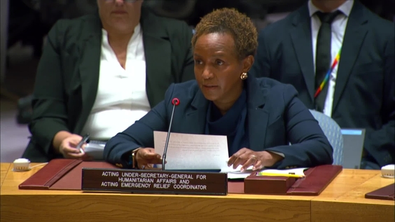 Joyce Msuya (OCHA) on the humanitarian situation in Ukraine - Security Council, 9720th meeting