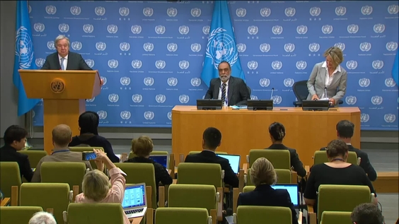 Press Conference: To launch the Secretary-General's Advisory Body on Artificial Intelligence